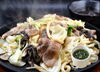 ホルモン焼きうどんランチ（ワカメスープ付）「ランチメニューのご紹介⑥」