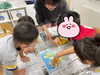 説明をちゃんと聞いてますよ！「咲く花【札幌市北区児童デイこぱんはうすさくら札幌太平教室】」