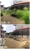 草刈り　before/after「川西市清和台で雑草の草刈りをしました！」