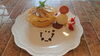 「白桃ブリュレパンケーキ！」