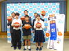 バスケットボールの贈呈式にて「行方市立小中学校へ！　バスケットボール贈呈式が開催されました。」