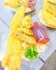 「本日は、はみだしシリーズ🍤とマンゴーシリーズ🥭」