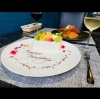 「記念日やお誕生日に。スクエア型ケーキとメッセージプレート〈深井駅から徒歩5分〉創作イタリアンレストランITOWA」
