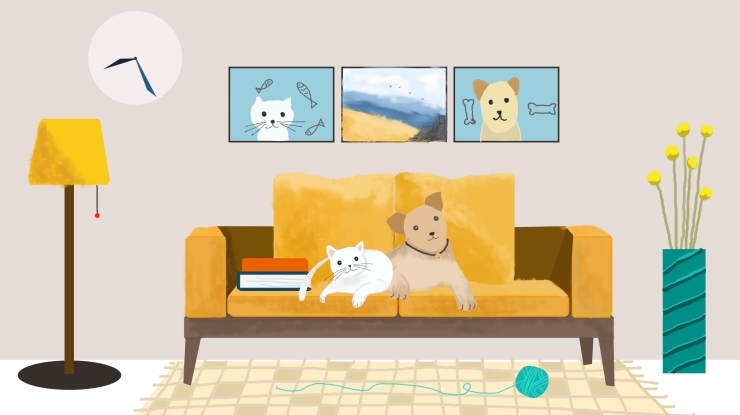 ペット共生賃貸(pngtree.comによる画像)「賃貸住宅トレンド「コンセプト賃貸」」