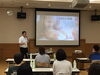 神白先生がお話ししている様子「子育て力アップ講座(イヤイヤ期の対応方法)」