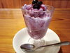 ブルーベリーアイス　　440円「オリジナルブルーベリーアイス🍨新登場✨」
