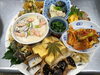 人気の卵焼きや季節の魚を使った手作り料理「村上大祭のお礼」