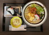 冷やしお米麺「魚沼市の和食料理店　旬食や　香秀(かしゅう)です　お昼の期間限定新メニュー！」
