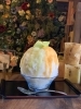 かき氷 メロンミルク「桃ミルク、メロンミルク連日完売です 静岡/焼津/大井川/吉田/牧之原/島田/藤枝/かき氷/テイクアウト/ランチ/デザート/カフェ/コッペパン」