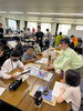 グループワーク中です「秋田再生可能エネルギーを学ぶ事前研修②」
