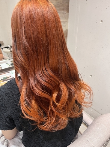 伊丹 美容室 dot.hair イルミナカラー「オレンジカラー🍊伊丹美容室」