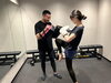 楽しくキックボクシング！「友達と一緒に楽しくボディメイク！ペアで行うキックボクシングパーソナルレッスン開始【市川駅徒歩2分の24時間ジム　SURGE GYM】」