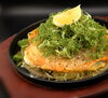 ネギ塩レモン焼き「暑い夏にさっぱりと食べたいお好み焼き」