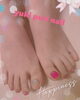💓フットネイル💓「オーダー💓フットネイル【札幌北区北24条ネイルサロン　yuki puri nail】」
