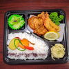唐揚げ＆エビフライ弁当です！「7月26日のお弁当」
