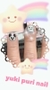 キッズネイル🎋「七夕キッズネイル🎀【札幌北区北24条ネイルサロン yuki puri nail】」