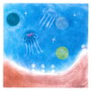 「クラゲが涼し気なイラスト✨」