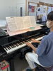 2曲弾くうち1曲できました。「中学校合唱祭の歌の伴奏に選ばれました。新潟市西区のピアノ教室です。」