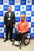 「『車いすラグビーの池崎大輔選手（浦安市）』」