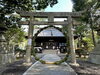 8月17日午前中まで設置いたします「茅の輪くぐりは今週末まで」