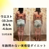 「継続しやすく、結果に自信の持てるダイエット！！」