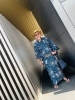 高安関の浴衣反物で仕立てました。「仕立て」