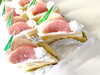 桃のショートケーキ「8／19月曜〜22木曜をお休みさせていただきます🙇」