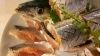 新秋刀魚の姿造り「秋刀魚」