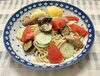 「今日のお昼ご飯は　"かさ増しパスタ“ 😁」