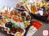 特大角皿2枚盛り「【秋山仕出し】お盆～花火大会：たくさんのご注文ありがとうございました！」