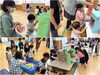 夏祭りの様子①「子育て広場夏祭りを開催しました！」