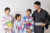 「問屋町レンタルゆかた　着付け　ヘアセット　七五三の着付け　レンタル　ヘアセット混みあっております　」