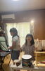 歌いながら自分で決めたリズムを叩いています「ピアノ子どもレッスンの様子です」
