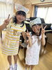 今から頑張るぞのポーズ「子どもの夏休み特別レッスン」