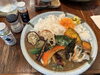 一番辛い野菜カレー。色とりどりの旬の野菜が美味。「西永福「スペキエ」さんでスパイシーなランチ」