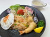 ナシゴレン＆海老のフリット「   ○・。＊　週替わりアザレアランチ　＊。・○」