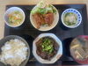 牛すじ煮込み定食「8月の月替わりランチの最終日」