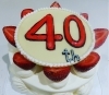 プレート描き　デコレーションケーキ「お誕生日ケーキ　いろいろ！！　【京阪牧野駅から徒歩4分】」