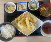 天ぷら定食「天麩羅定食も人気」