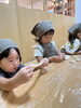 「子どもたちとパン作り♡」