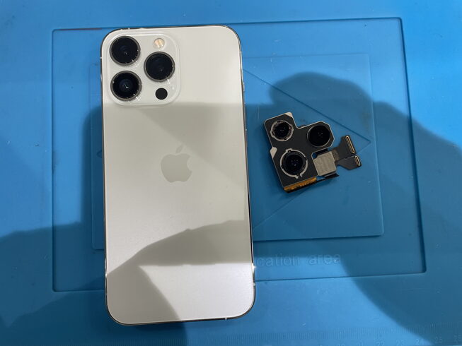 After「iPhone アウトカメラ修理」