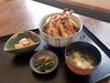 看板メニューのひとつ「かき揚げ丼」「【Vol.6 和風味処 一楽】まいぷれ新庄最上スタッフが気になるお店に行ってみた🍤」