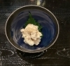 「【蒸し鶏とナッツのクリームチーズ和え】」