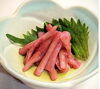 「「ずいき梅煮」お酒のアテに美味しいです✨」