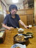 代表の岡田です。近所の定食屋さんで、軽く一般。「創業平7年.33年の経験と実績。浮気調査・家出調査　結婚調査　防犯対策等。　千葉-船橋　群馬-前橋・高崎　茨城-土浦・つくば　顧問元警視庁刑事　青葉調査事務所」