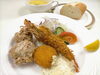 ミックスフライ「   ○・。＊　週替わりアザレアランチ　＊。・○」
