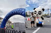 会場に入りすぐに京成パンダに遭遇「🎈 京成ドライビングスクールにてオータムフェスタ 🎈　★英会話と体操のコラボ教室（堀切、お花茶屋、綾瀬、亀有、小菅）」