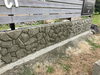 石積みのモルタル造形のご紹介♪《福島市でエクステリアのことなら