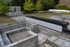 公園内のベンチ①「引揚記念公園でお弁当はいかが？」