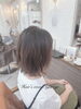 ナチュラルな外はねボブのお客様です「お知らせ」